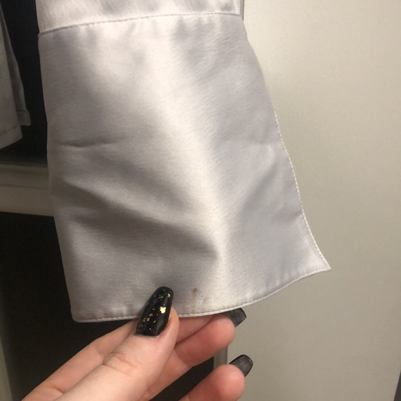 Vintage Y2K silver blouse - Picture 3 of 6